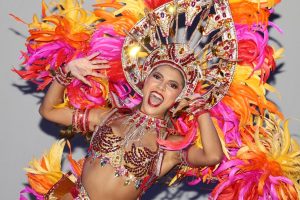 Sara Margeny Barredo Uc, con 481 puntos, quedó como la nueva soberana del Carnaval de Mérida 2026.