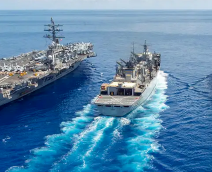 La flotilla fue rodeada por buques de Israel, la situación se tensa