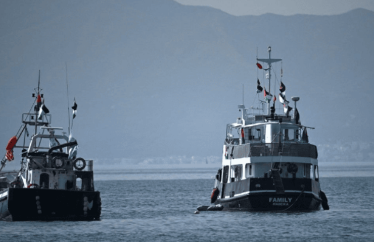 Israel intercepta la flotilla Global impidiendo que la ayuda humanitaria llegue a Gaza