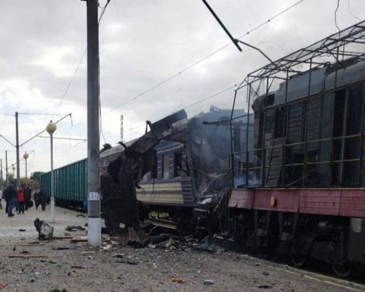 Rusia ataca una estación de tren de Ucrania dejando múltiples heridos
