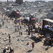 Ingresan a Gaza camiones con ayuda humanitaria, se tratan de unas 170 unidades