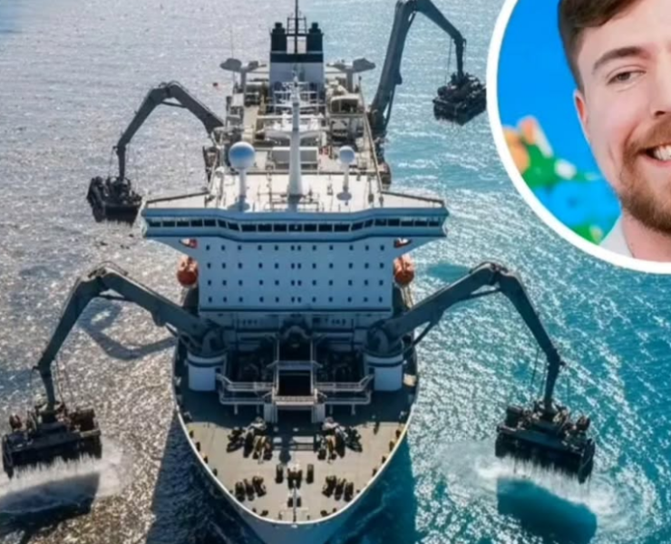 MrBeast eliminó millones de libras de basura de los océanos