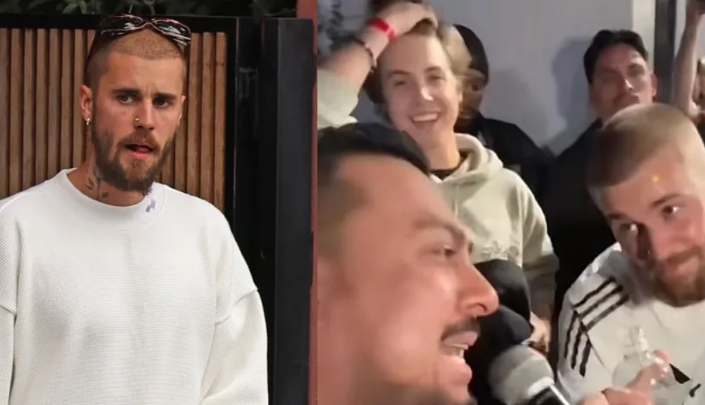 Justin Bieber toca junto a banda Sonorense y sorprende a sus fans