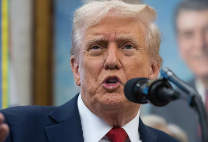 Trump fue interrumpido por parlamentarios israelíes que apoyan a Palestina