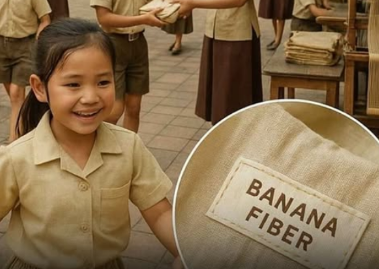 ¿Ropa hecha de plátano? Vietnam implementa está curiosa alternativa