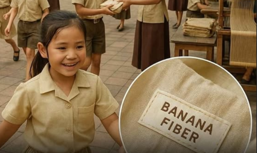 ¿Ropa hecha de plátano? Vietnam implementa está curiosa alternativa