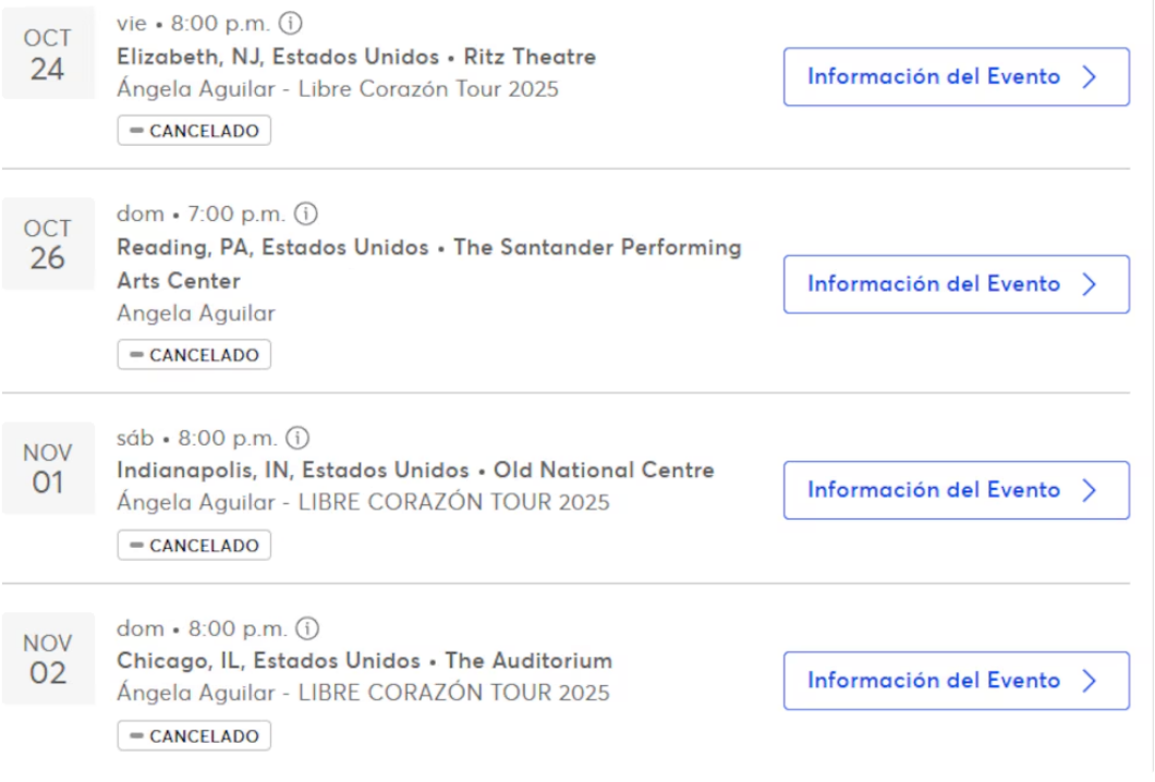 Ángela Aguilar mantiene su compromiso con la comunidad migrante