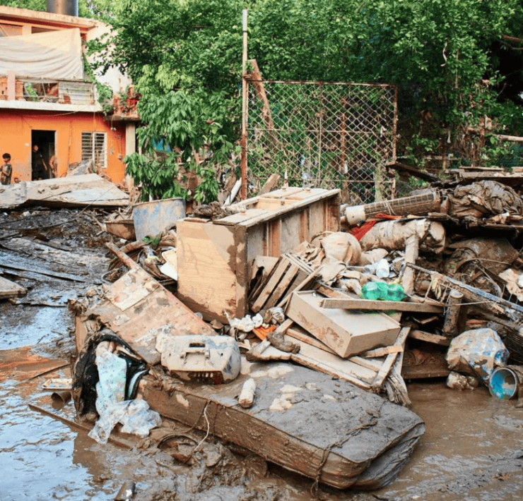 Cinco estados enfrentan graves daños por lluvias