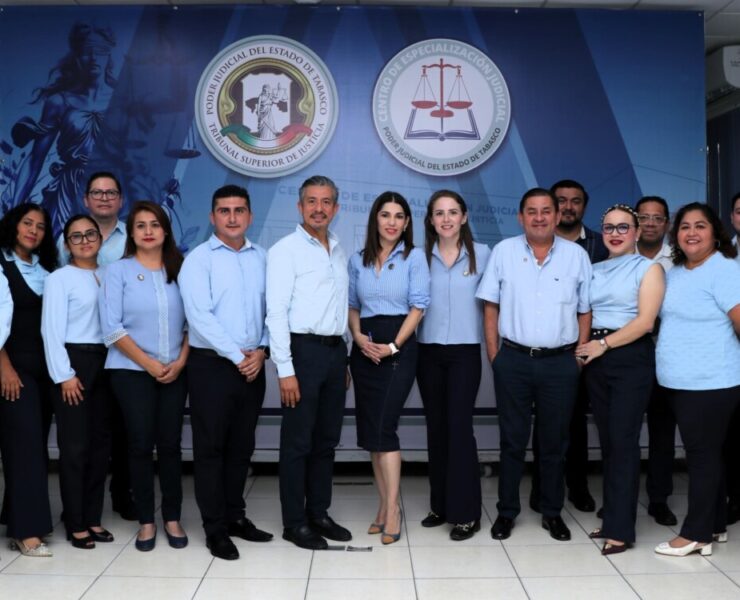 Capacitan a jueces electos para fortalecer el Sistema Procesal Penal Acusatorio en Tabasco