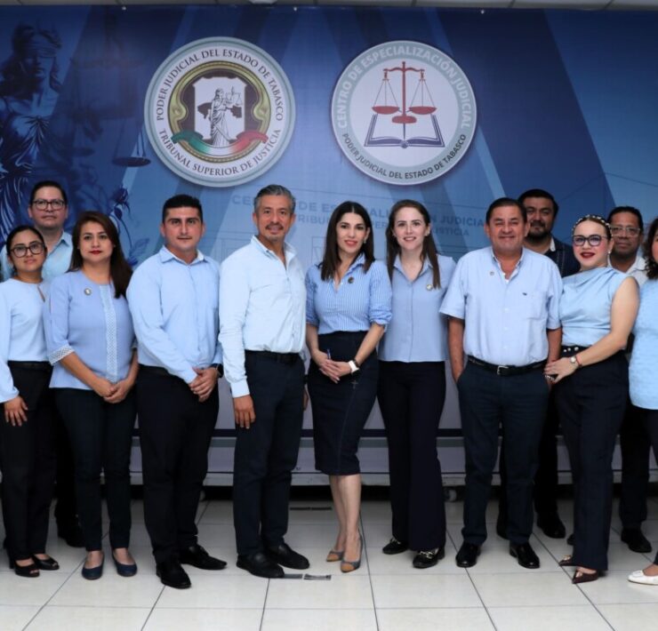 Capacitan a jueces electos para fortalecer el Sistema Procesal Penal Acusatorio en Tabasco