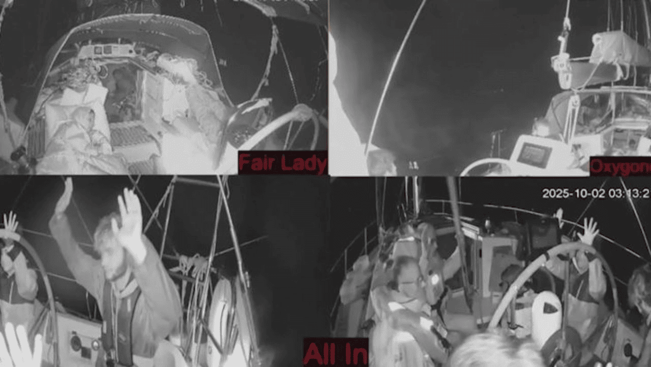 Deportación de activistas tras la intercepción