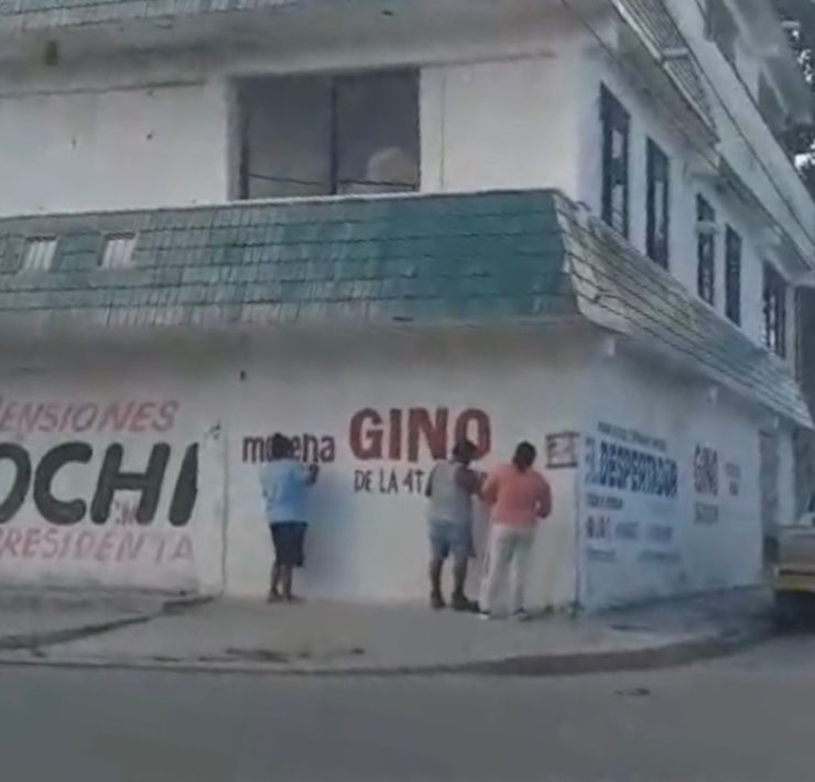 Detectan mensajes proselitistas a favor del senador Gino Segura