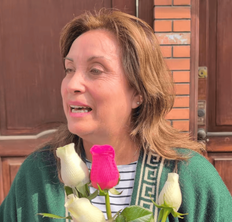 Dina Boluarte reaparece tras su destitución