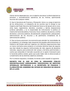 Autoridades estatales presentan el decreto que regula la AVSI, luego de que Rocío Nahle canceló el seguro estatal en Veracruz.