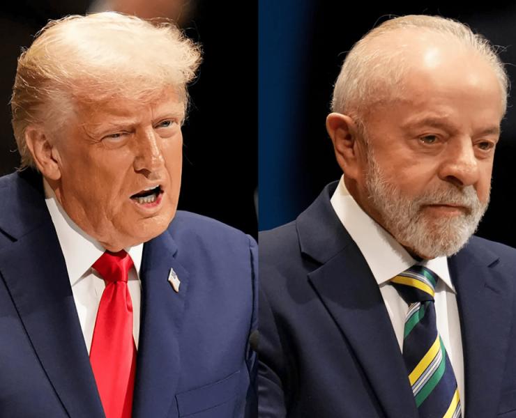 Donald Trump anunció reuniones con Lula da Silva en Brasil