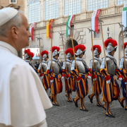 El Papa invita a la Guardia Suiza a encarnar una fe que se hace servicio