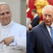 El Rey Carlos III y el Papa León XIV