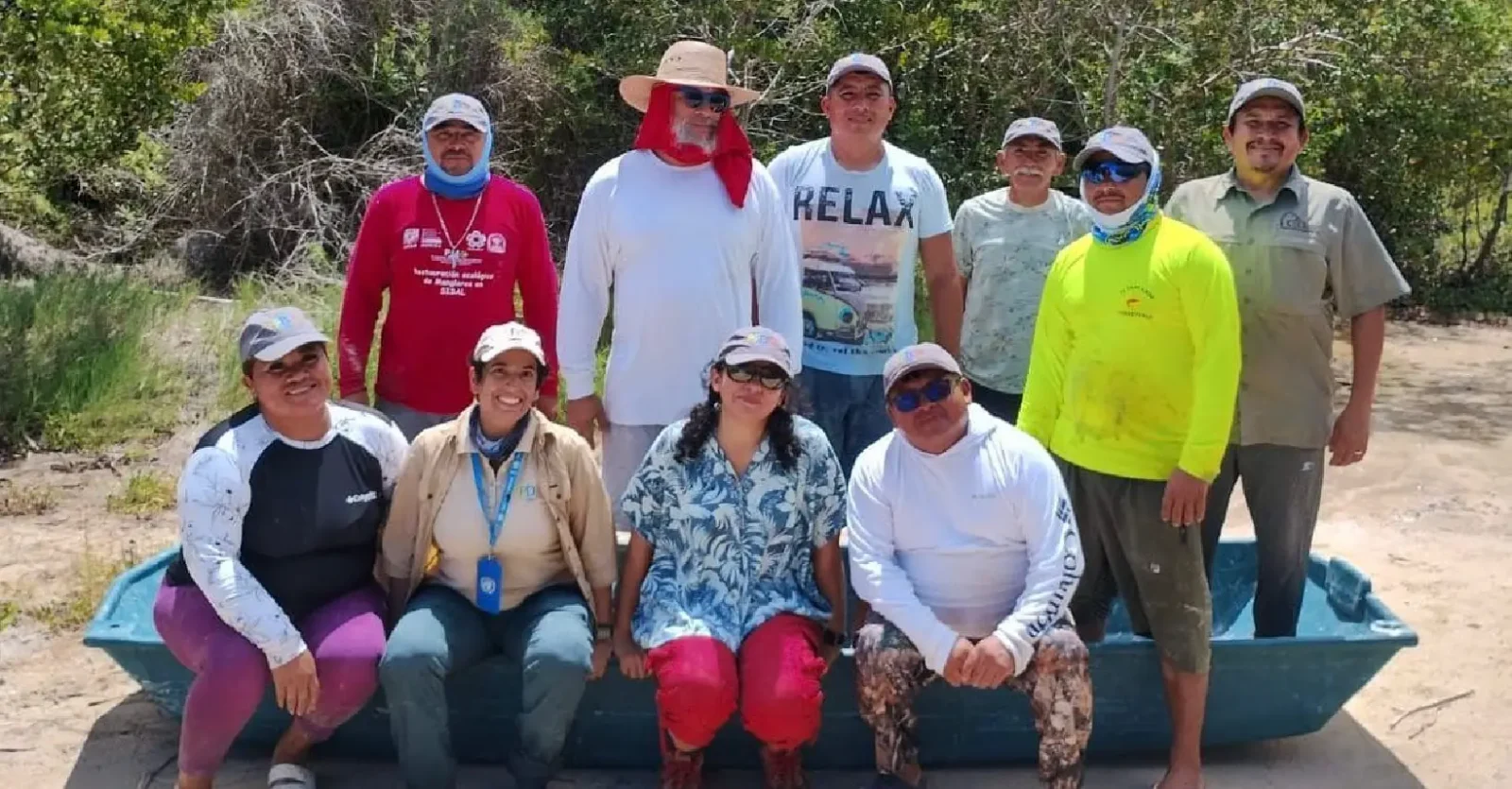 Familias y Gobierno unidos por la recuperación de Manglares en Yucatán
