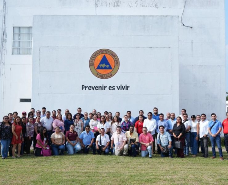 Fortalecen comunicación del riesgo en Tabasco