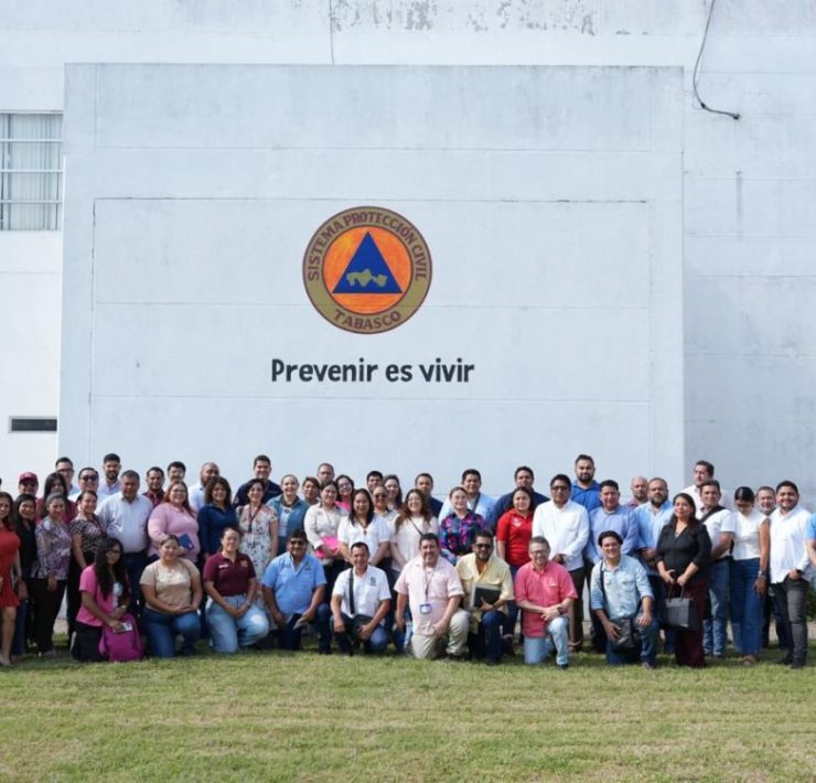 Fortalecen comunicación del riesgo en Tabasco
