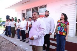 Estudiantes del Telebachillerato Comunitario iniciaron clases en un espacio digno, moderno.