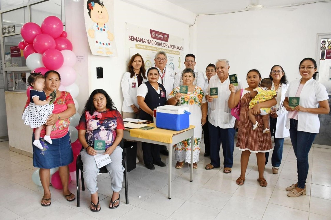 Protégete Ya: Inicia en Yucatán la Campaña de Vacunación contra influenza, Covid-19 y neumococo