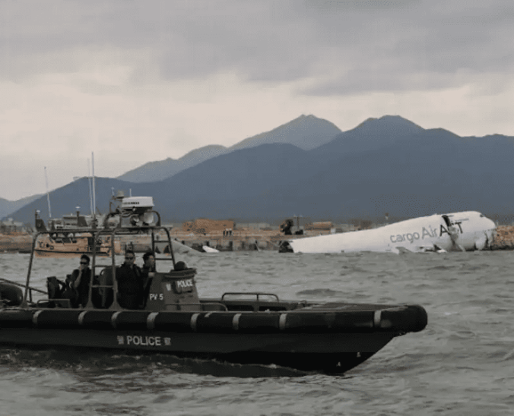 Investigan la pérdida de control de un Boeing 747 de carga