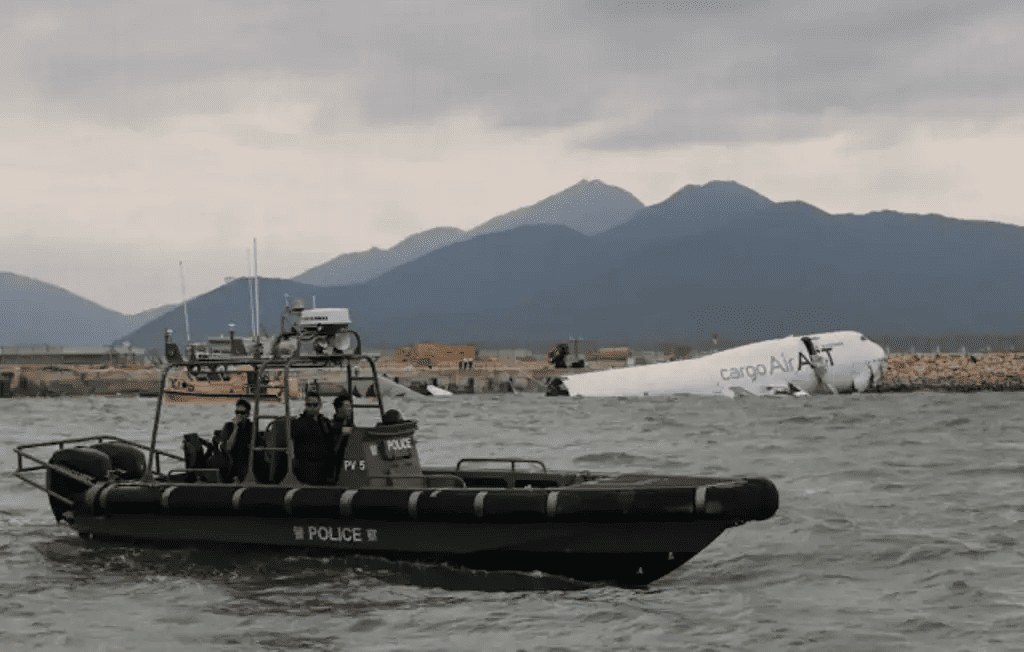 Investigan la pérdida de control de un Boeing 747 de carga