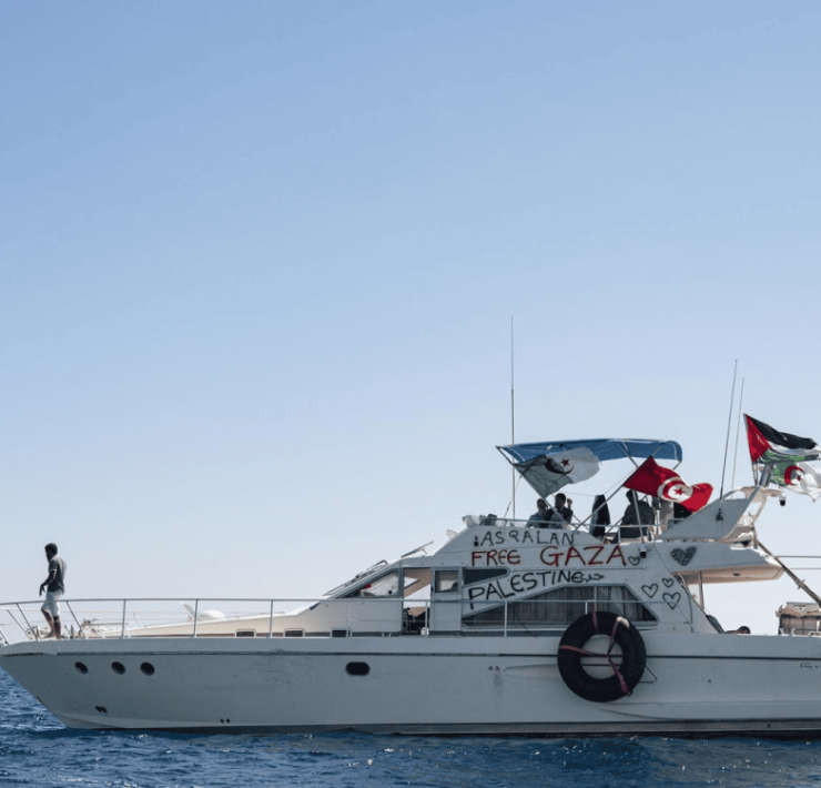 Israel intercepta el último barco con ayuda humanitaria a Gaza