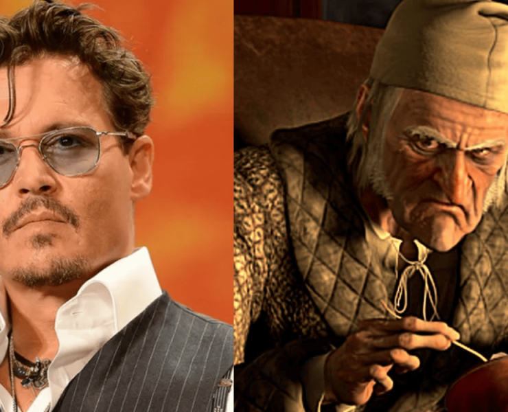 Johnny Depp regresa a Hollywood como Ebenezer Scrooge