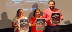 Durante la presentación oficial de la Muestra Estatal de Altares 2025 en la Cineteca del Teatro Armando Manzanero, autoridades culturales compartieron los detalles de este evento que celebra la tradición del Janal Pixán.