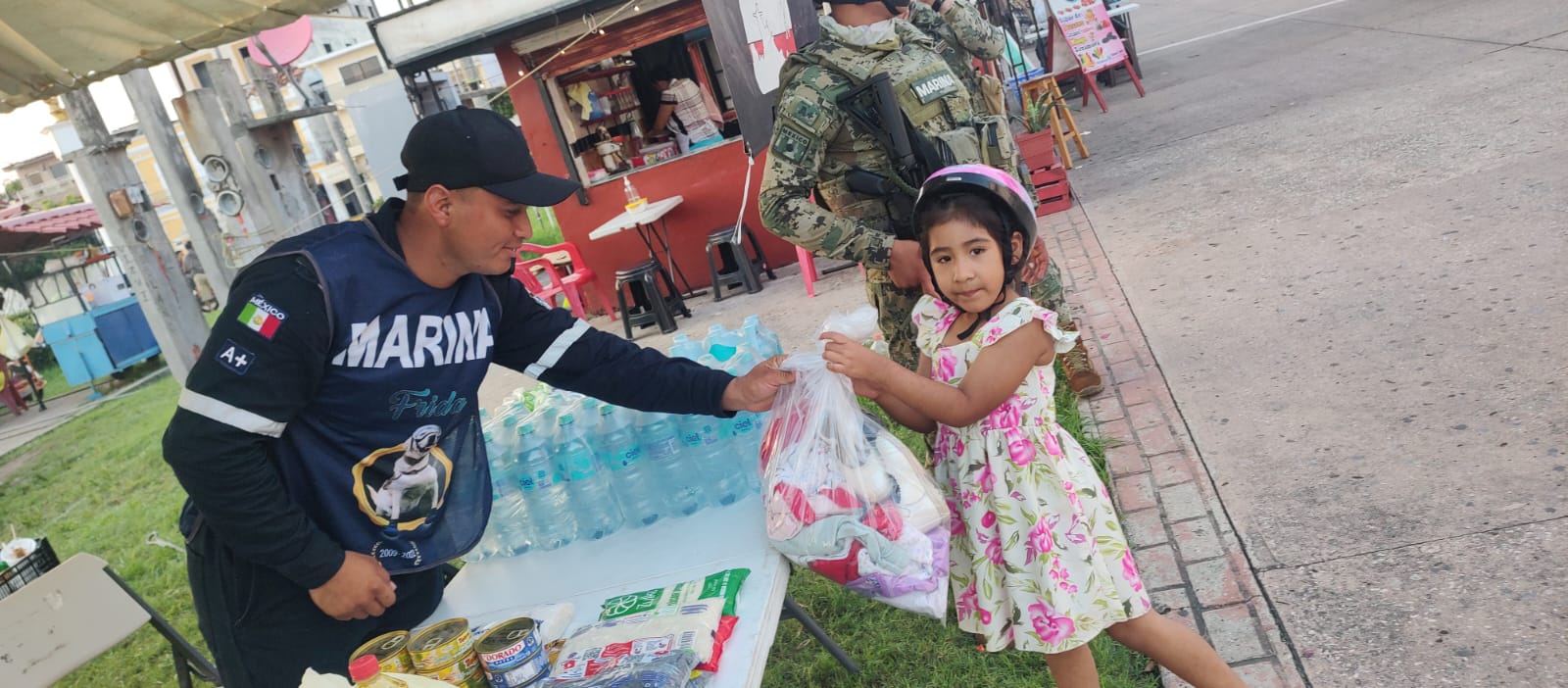 Marina activa centros de acopio