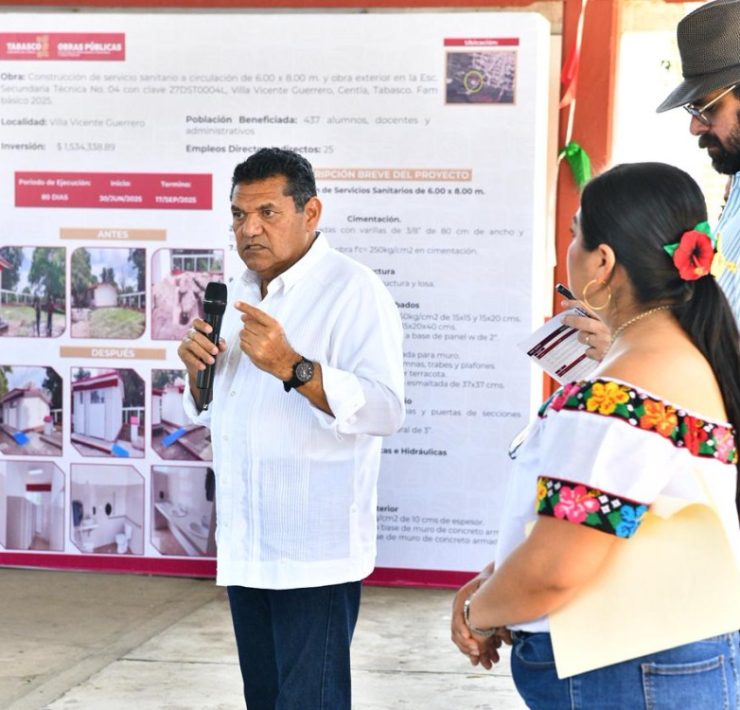 Mayor inversión al sector educativo en Centla