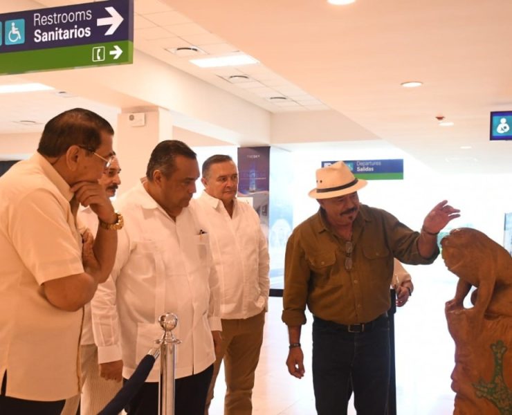 “Recreación Deidades Mayas”: La magia Ancestral llega al Aeropuerto de Mérida