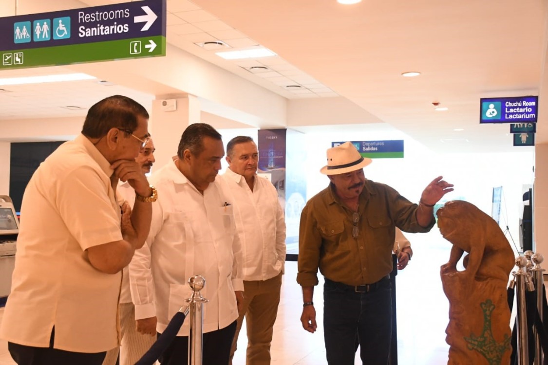 “Recreación Deidades Mayas”: La magia Ancestral llega al Aeropuerto de Mérida