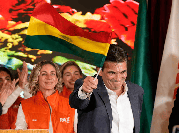 Rodrigo Paz gana la presidencia de Bolivia