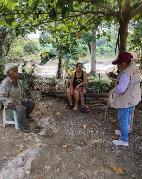 Sheinbaum anuncia entrega directa de apoyos a familias afectadas por lluvias; Bienestar concluye censos en cinco estados