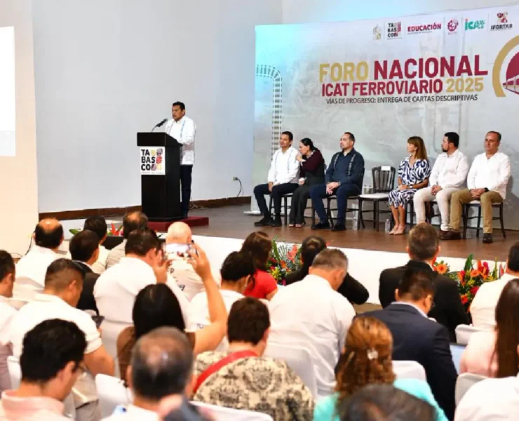 Tabasco presenta el Modelo de Formación Técnica Ferroviaria 2025