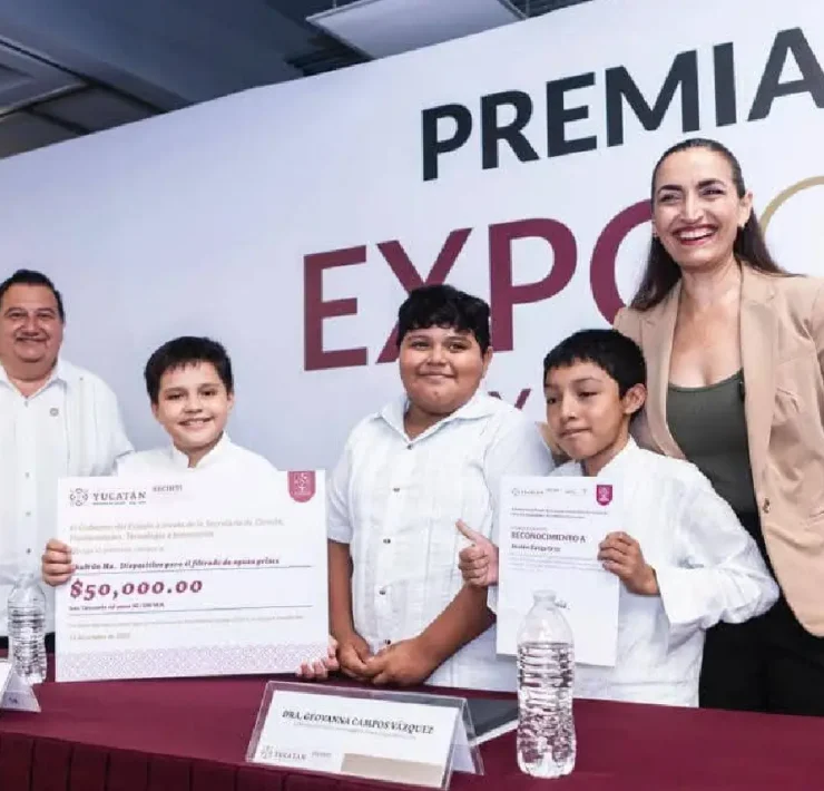 Talento juvenil yucateco brilla en Expociencias 2025