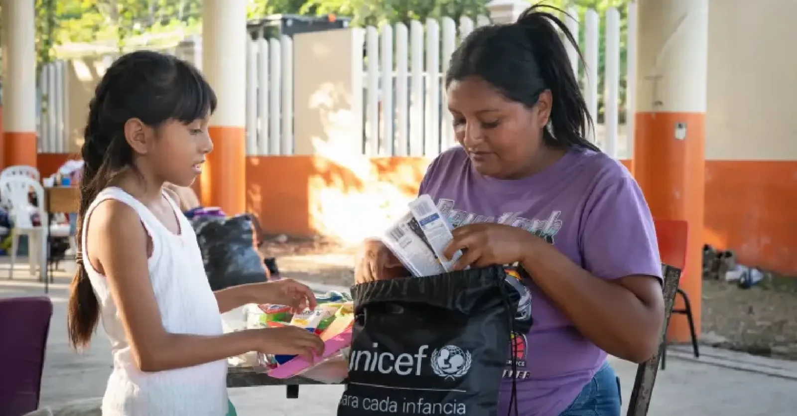 Unicef intensifica ayuda humanitaria tras desastres en México