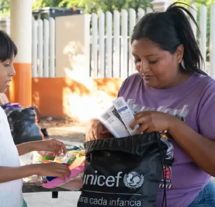 Unicef intensifica ayuda humanitaria tras desastres en México