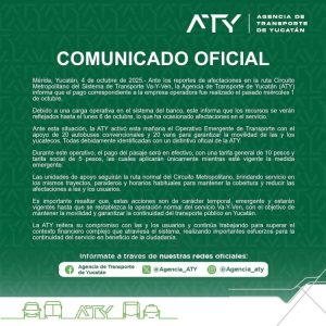 Comunicado de ATY