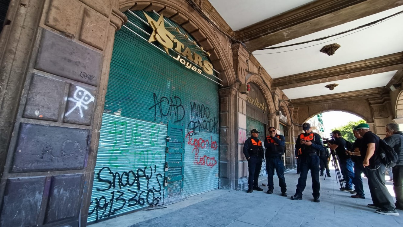 Comerciantes del Centro Histórico condenan violencia del “bloque negro” y exigen mayor acción de autoridades