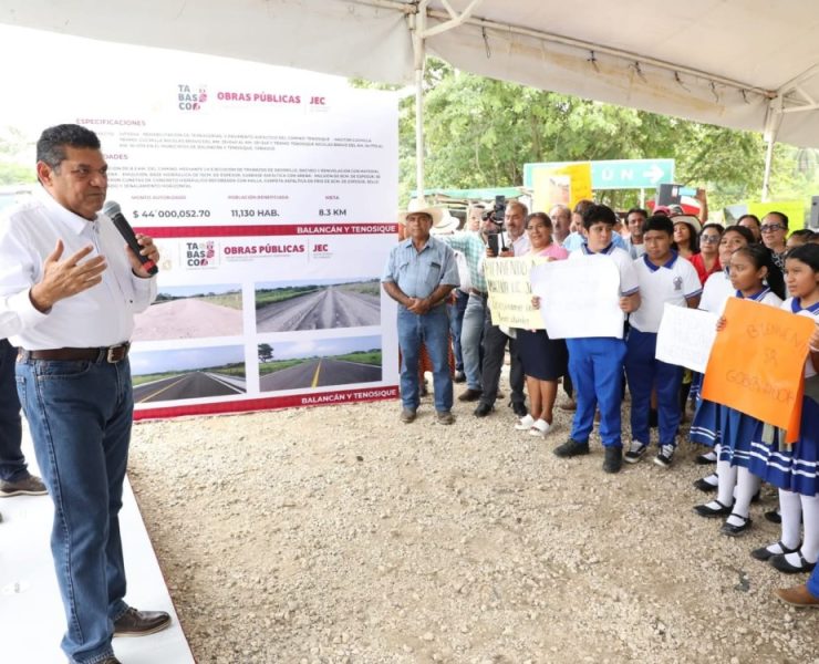 Cumple Javier May compromisos con Tabasco: a consolidar el desarrollo con bienestar