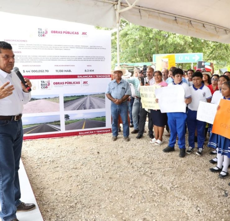 Cumple Javier May compromisos con Tabasco: a consolidar el desarrollo con bienestar