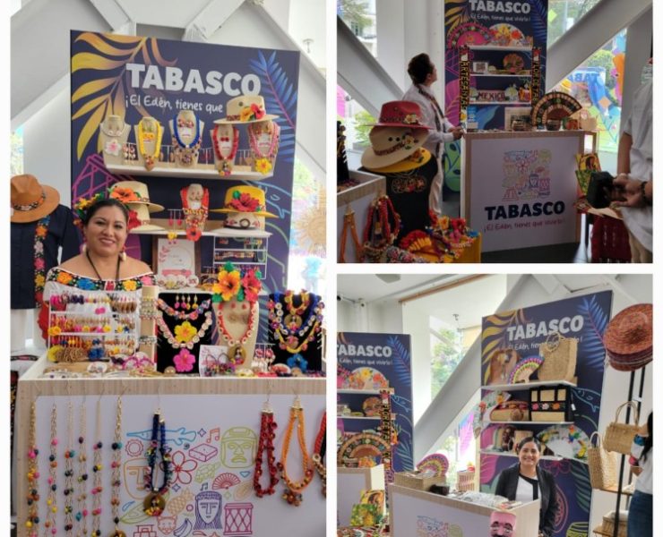 Inauguran en Punto México la muestra “Tabasco ¡El Edén, tienes que vivirlo!” para promover la riqueza cultural y turística del estado