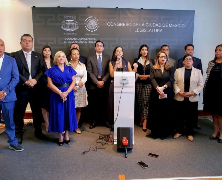 PAN abandona informe CDMX por ataques políticos