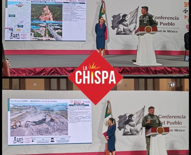 Sedena acelera la expansión ferroviaria: obras estratégicas conectarán el centro, norte y sureste del país