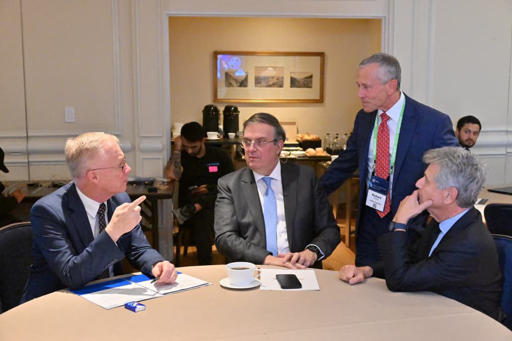 Ebrard presenta los avances del “Plan México” ante inversionistas internacionales y destaca optimismo en la revisión del T-MEC