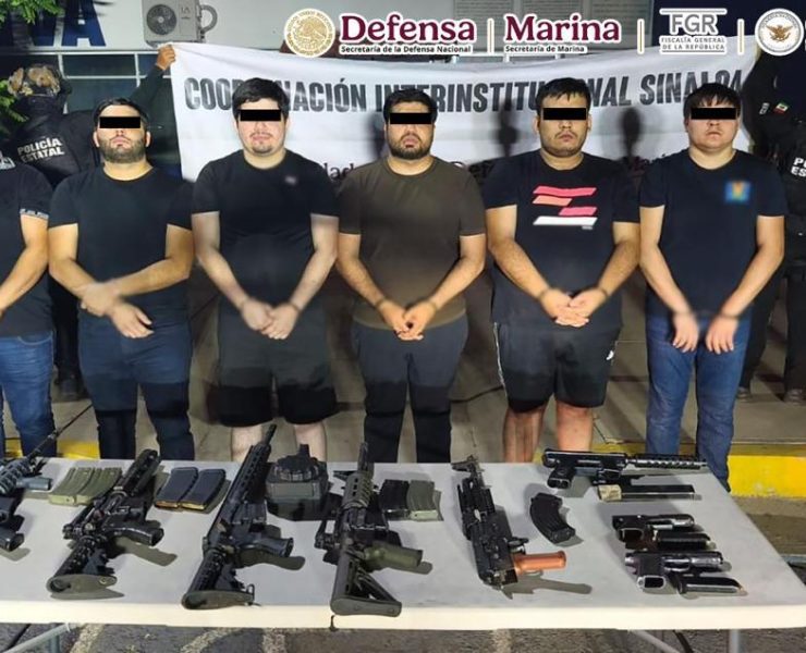 Refuerza el Gobierno Federal presencia en Sinaloa: seis detenidos tras enfrentamiento en Culiacán